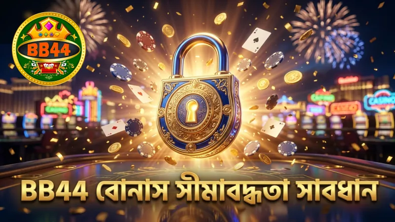 BB44 বোনাস সীমাবদ্ধতা ও অব্যাহতি সাবধানতার সাথে দেখুন